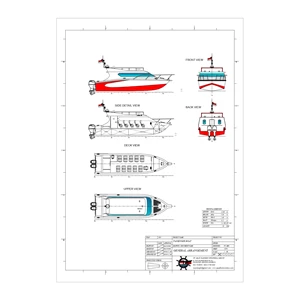 Kapal Penumpang /Speed Boat Passengers 12 Meter 2 x 200 HP