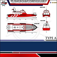 CREW BOAT 12 METER (All Type Outboard)