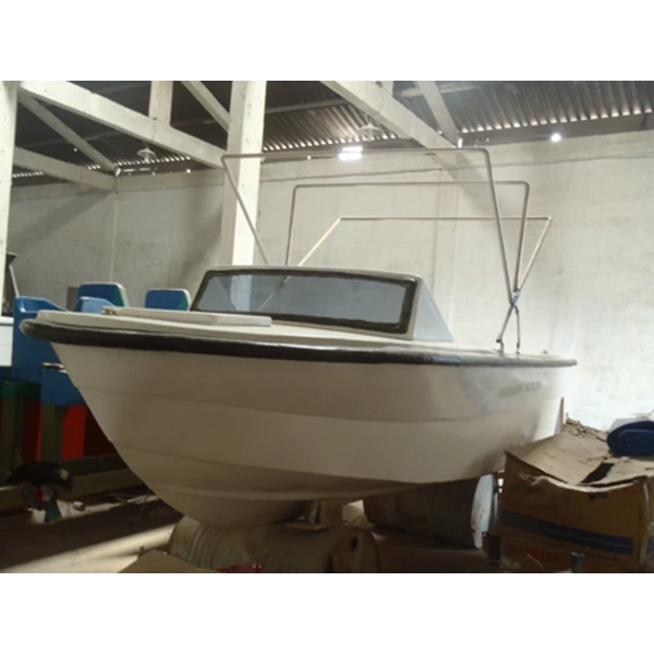 SPEED BOAT 4.3 M WITH FOLDABLE TENT (READY STOCK)